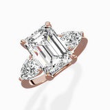Forever Three Stone Engagement Ring