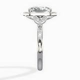 Floral Vintage Style Engagement Ring