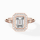 Miami Vintage Style Engagement Ring