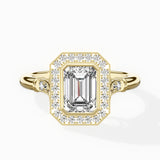 Miami Vintage Style Engagement Ring