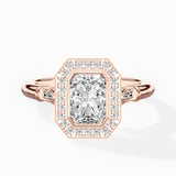Miami Vintage Style Engagement Ring