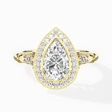 Miami Vintage Style Engagement Ring