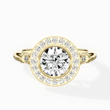 Miami Vintage Style Engagement Ring