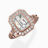 Miami Vintage Style Engagement Ring