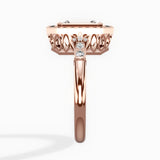Miami Vintage Style Engagement Ring
