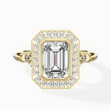 Miami Vintage Style Engagement Ring