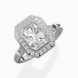 Miami Vintage Style Engagement Ring