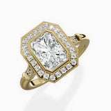 Miami Vintage Style Engagement Ring