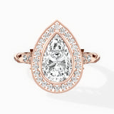 Miami Vintage Style Engagement Ring