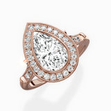 Miami Vintage Style Engagement Ring
