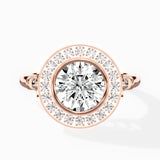 Miami Vintage Style Engagement Ring