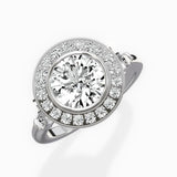 Miami Vintage Style Engagement Ring