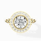 Miami Vintage Style Engagement Ring