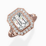 Miami Vintage Style Engagement Ring