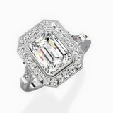 Miami Vintage Style Engagement Ring