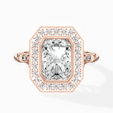 Miami Vintage Style Engagement Ring