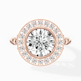 Miami Vintage Style Engagement Ring