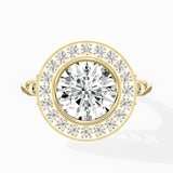 Miami Vintage Style Engagement Ring