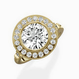 Miami Vintage Style Engagement Ring