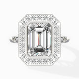 Miami Vintage Style Engagement Ring