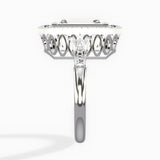 Miami Vintage Style Engagement Ring