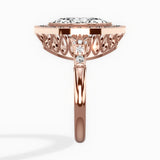 Miami Vintage Style Engagement Ring