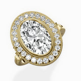 Miami Vintage Style Engagement Ring