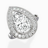 Miami Vintage Style Engagement Ring