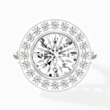 Miami Vintage Style Engagement Ring