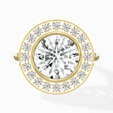 Miami Vintage Style Engagement Ring