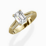 Bali Vintage Style Engagement Ring