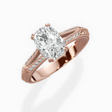 Bali Vintage Style Engagement Ring