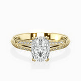 Bali Vintage Style Engagement Ring