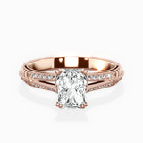 Bali Vintage Style Engagement Ring