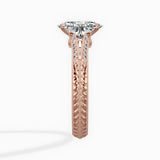 Bali Vintage Style Engagement Ring