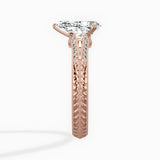 Bali Vintage Style Engagement Ring