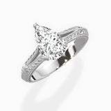 Bali Vintage Style Engagement Ring