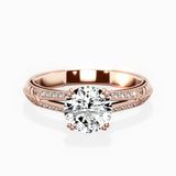 Bali Vintage Style Engagement Ring