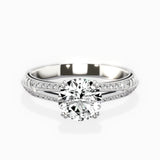 Bali Vintage Style Engagement Ring