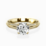 Bali Vintage Style Engagement Ring