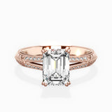 Bali Vintage Style Engagement Ring