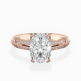 Bali Vintage Style Engagement Ring