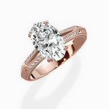 Bali Vintage Style Engagement Ring