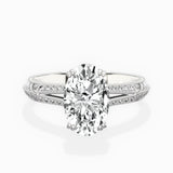 Bali Vintage Style Engagement Ring