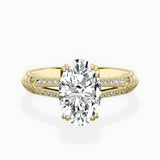 Bali Vintage Style Engagement Ring