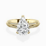 Bali Vintage Style Engagement Ring