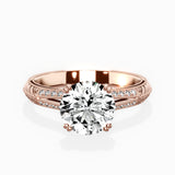 Bali Vintage Style Engagement Ring