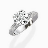 Bali Vintage Style Engagement Ring