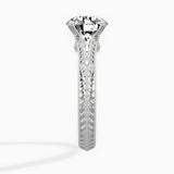 Bali Vintage Style Engagement Ring