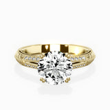 Bali Vintage Style Engagement Ring